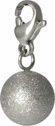 Charm Cosmopolitan ball met diamant gecoat roestvrij staal