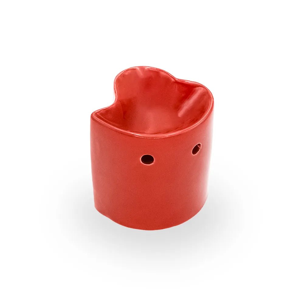 Profumo di cuore rosso bruciante