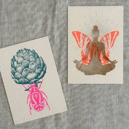 Cartolina/errore di battitura/buon compleanno/carta ecologica