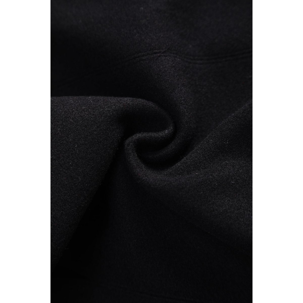 EU STOCK Sabrina Black Vintage Comfy Cape Shrug