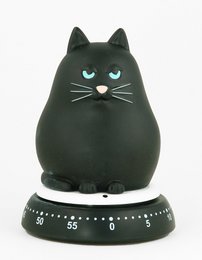Bengt EK Design Timer da cucina meccanico - Cat - Nero