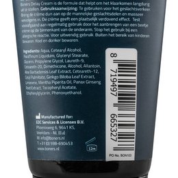 Boners - Crème retardateur d'orgasme - 100 ml