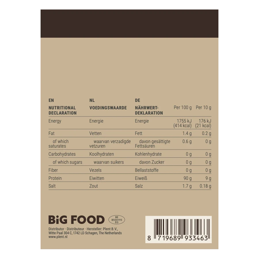 Big Food - Bottenbouillon Collageenpoeder Klassiek - 300 g
