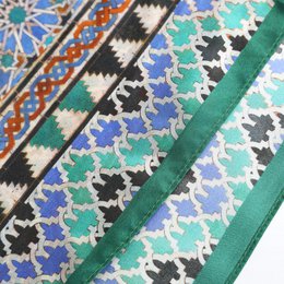 Alhambra Art zijden vierkante sjaal