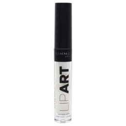  Rimmel London Top Coat Lèvres Lip Art in 010 Pearlescent. Pearlescent lip gloss with a shimmery finish.