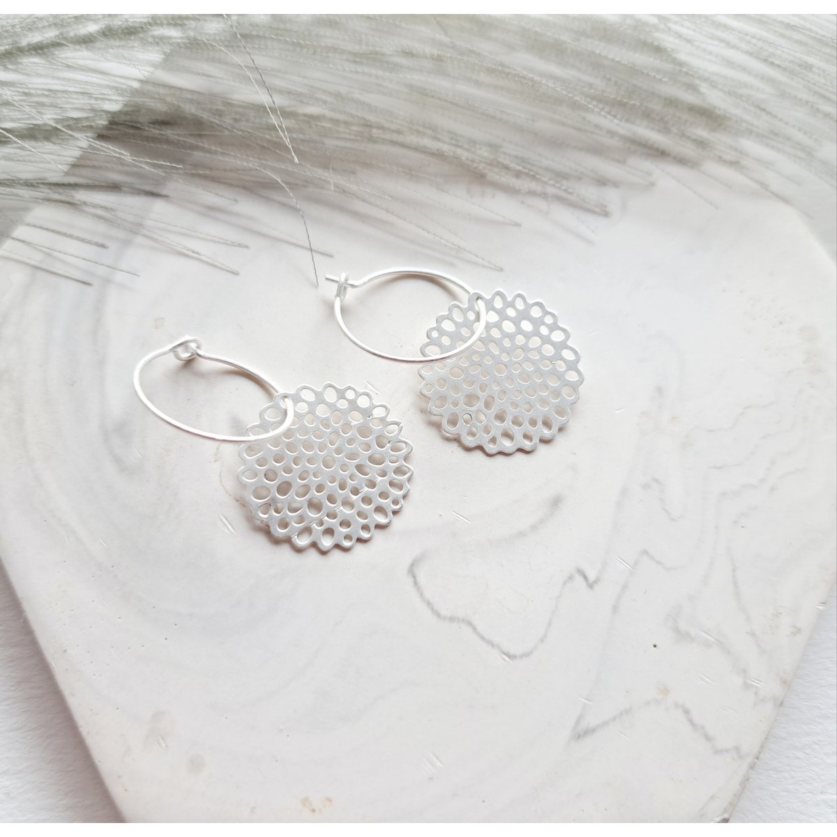 Pendientes - MINImalismo - Sunny - plata