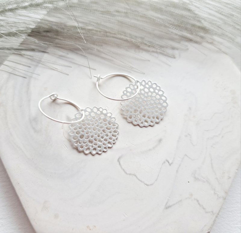 Pendientes - MINImalismo - Sunny - plata
