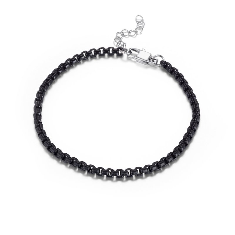 Black Stainless Steel Chain anklet