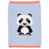 Panda knit blanket
