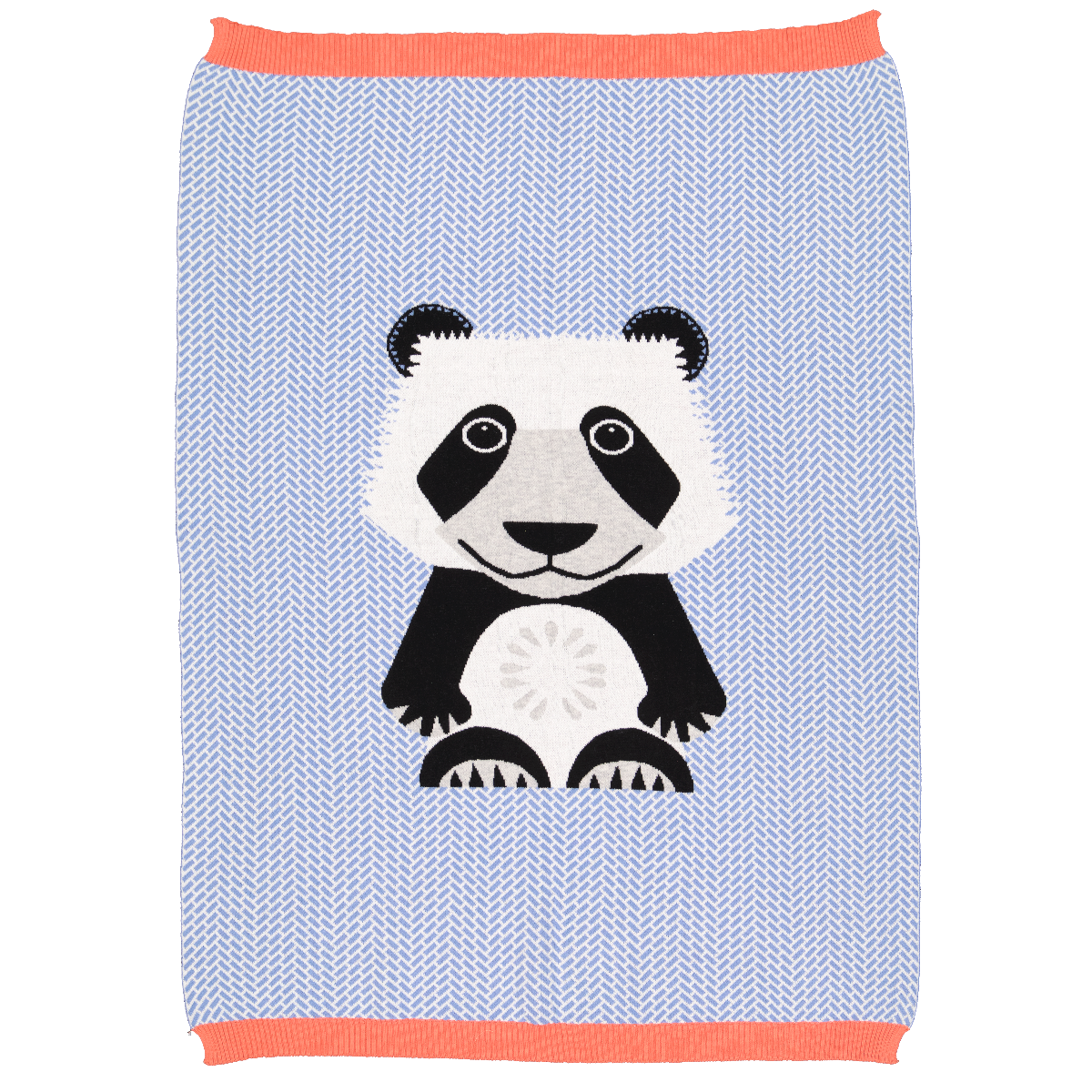 panda strik tæppe
