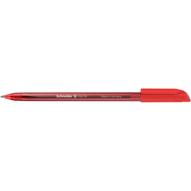 Ballpoint pen Schneider Vizz M red