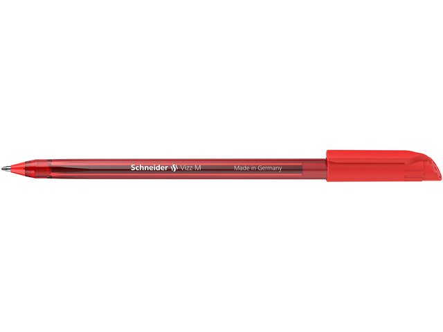 Ballpoint pen Schneider Vizz M red