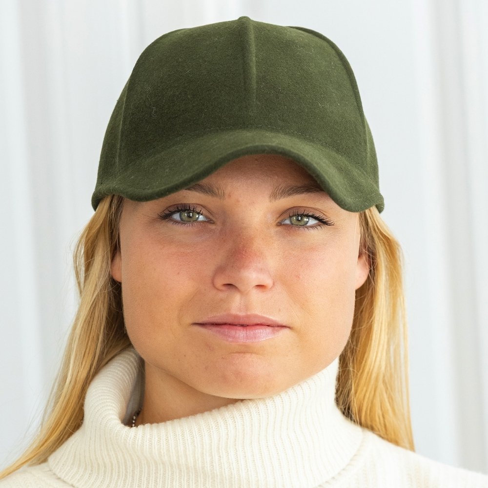 CASQUETTE en feutre de laine mixte