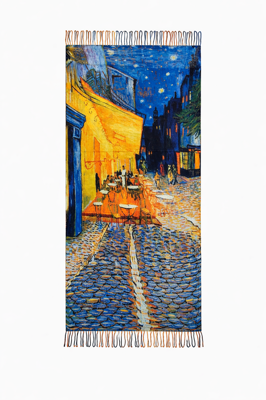 Foulard HS Painting - En 5+ modèles - Tissu plus épais - 202x72 cm