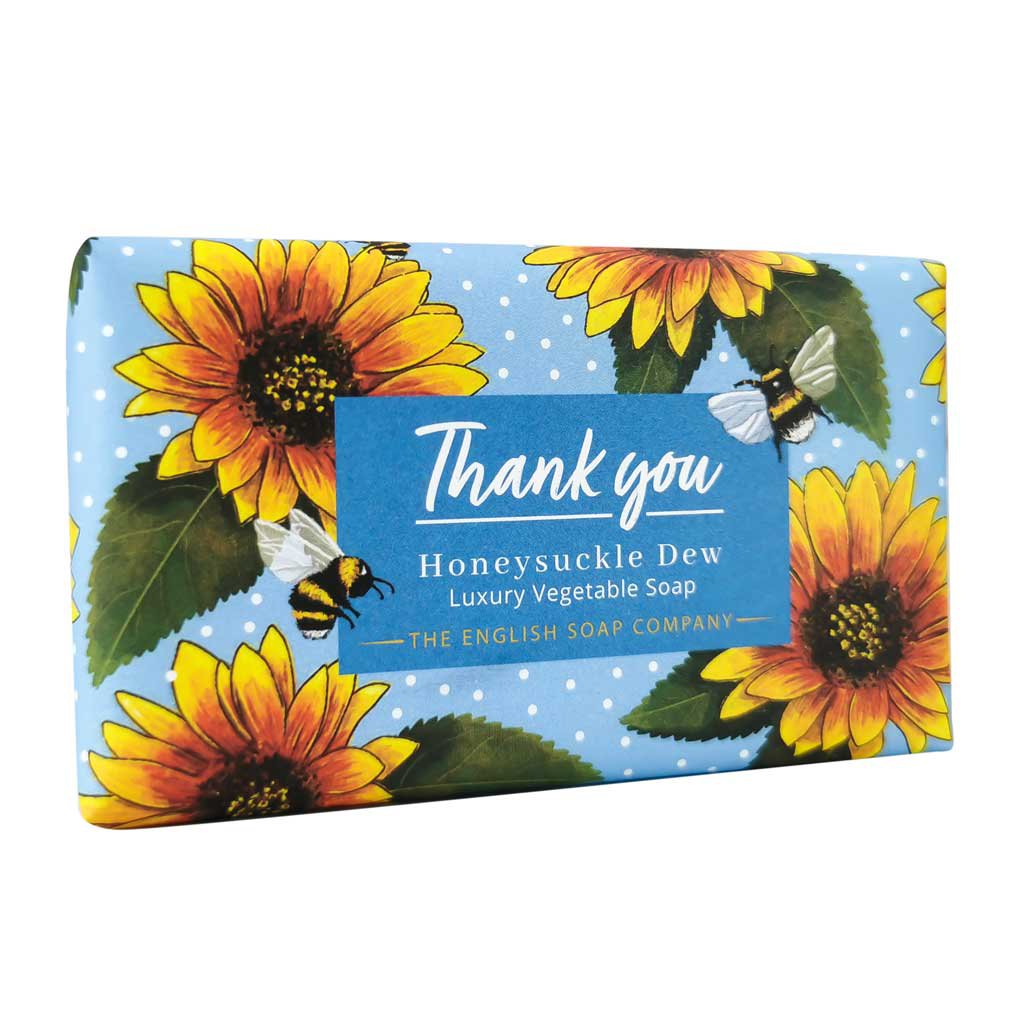 ENGLISH SOAP C° 190g zeep - Thank You - Honeysuckle Dew