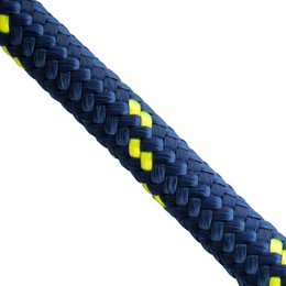 Lanyard Skipper (Ã˜ 6MM) S, cuerda NAVY SIGNAL YELLOW