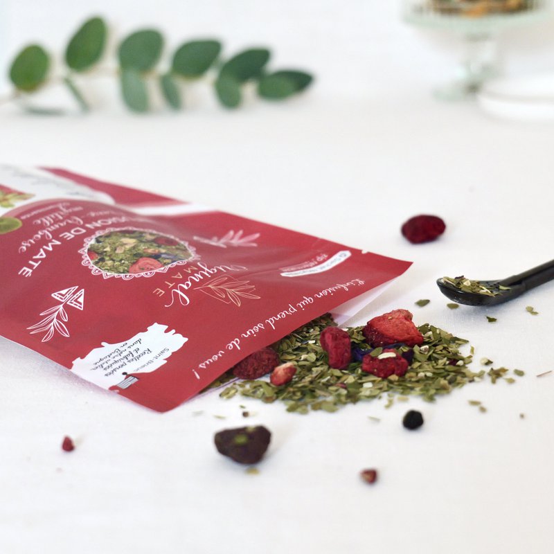 Bio-Erdbeere, Himbeere, Heidelbeer-Mate – verkaufsfertig oder BULK