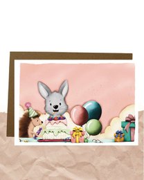Postkort - festbord