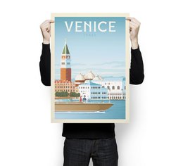 Vintage Venice Poster | Premium poster City Venice Italy