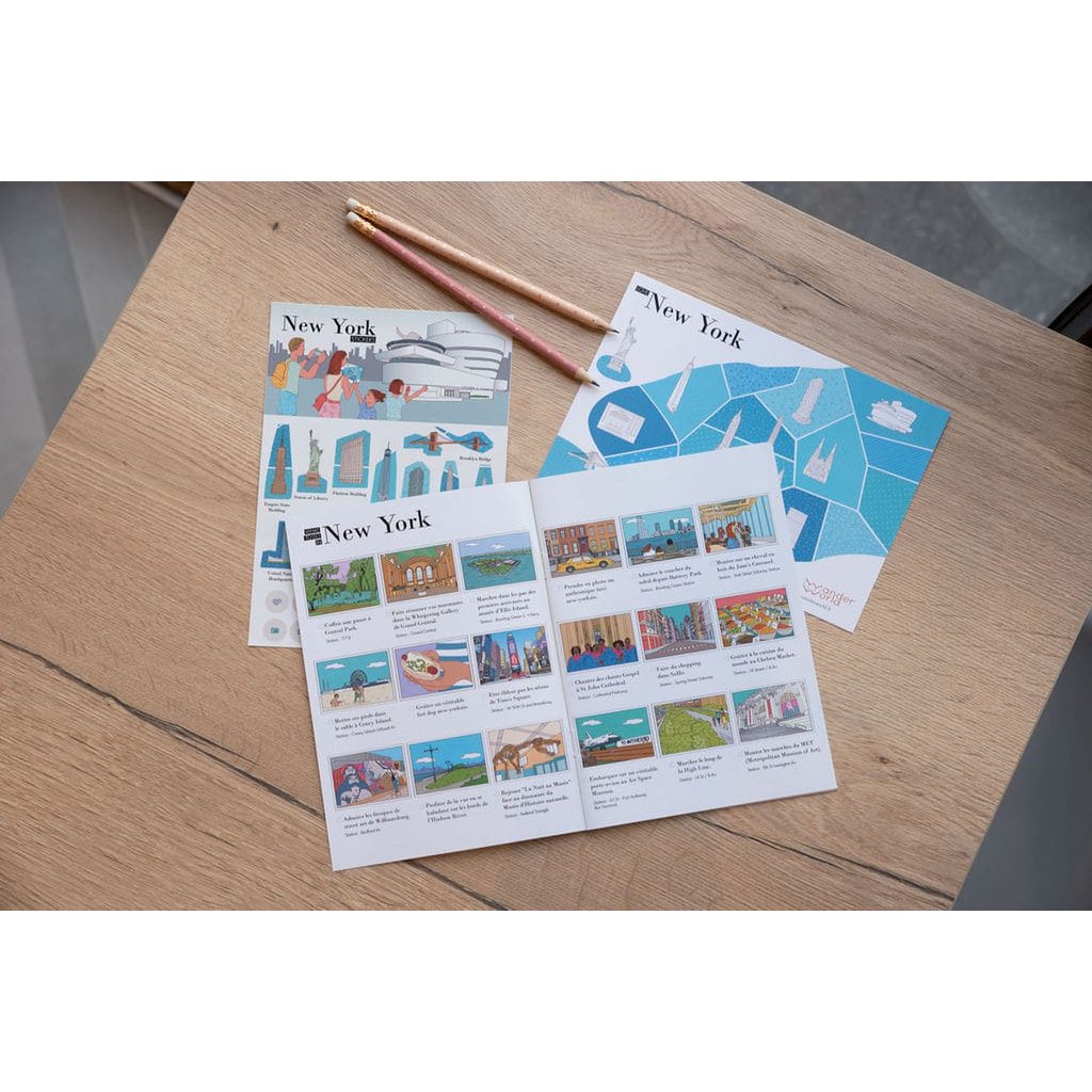 Reisetagebuch für New Yorker Kinder