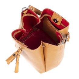 Firenze Artegiani. Idea Bolso de mano Mujer. Piel auténtica Dollaro.