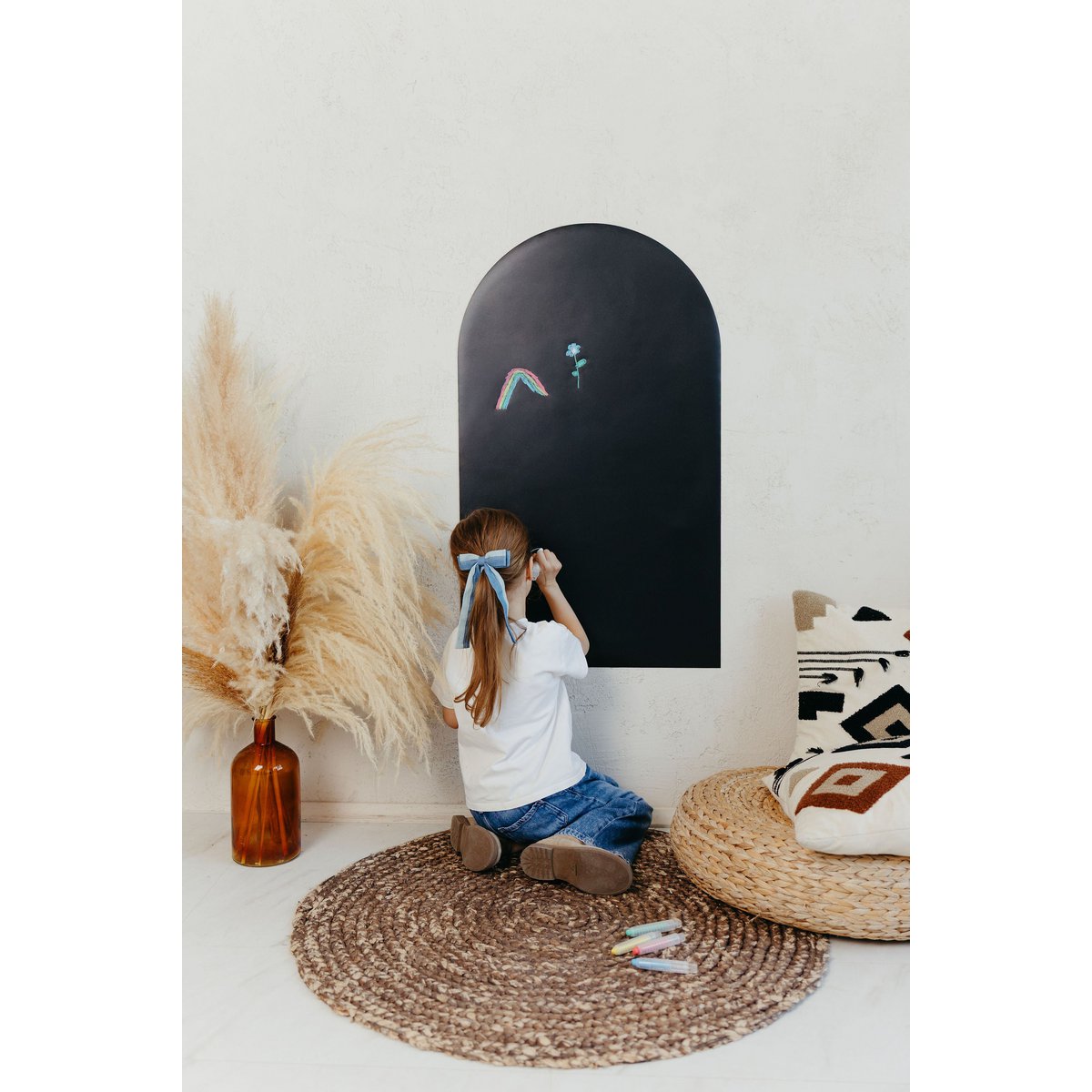 Pizarra magnética para niños - Arche - Negro