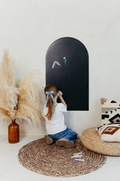 Pizarra magnética para niños - Arche - Negro
