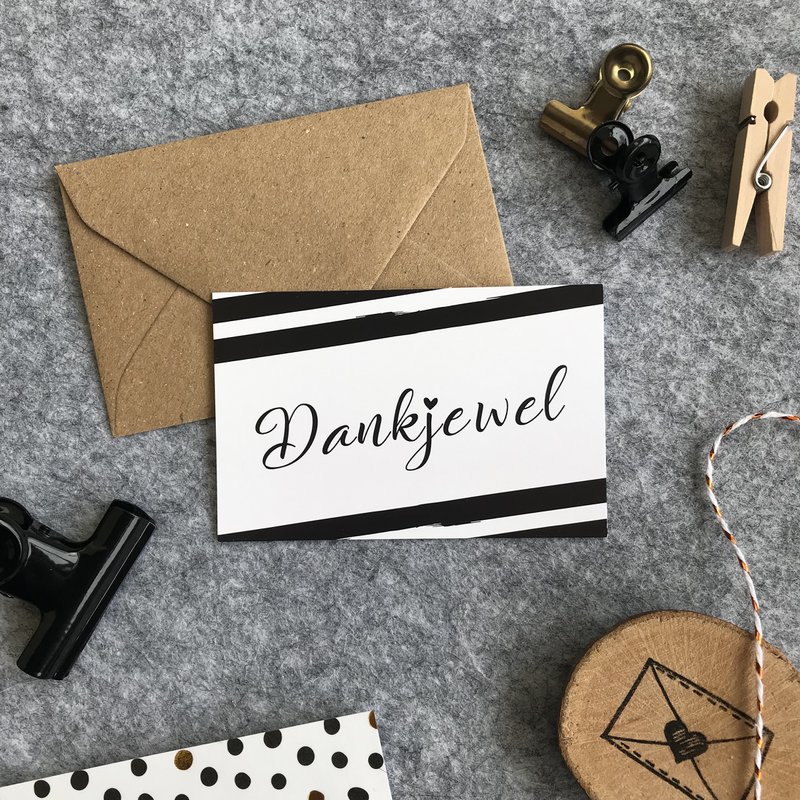 Mini card - Grazie