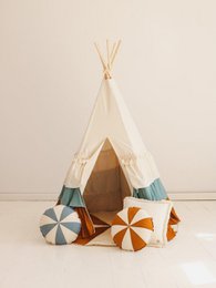 Almohada Patchwork “Caramelo Caramelo”
