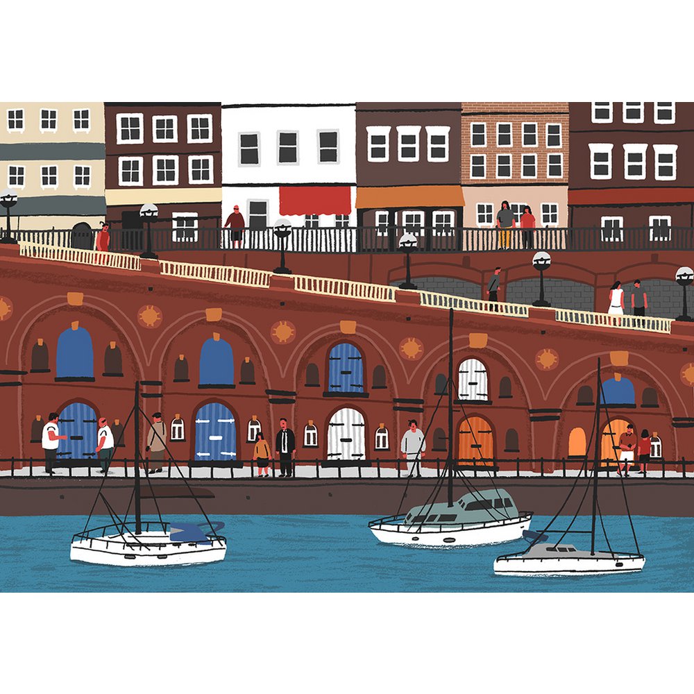 Ramsgate harbourscape print