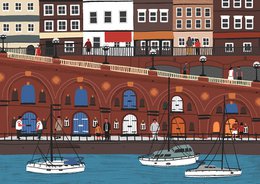 Ramsgate harbourscape print