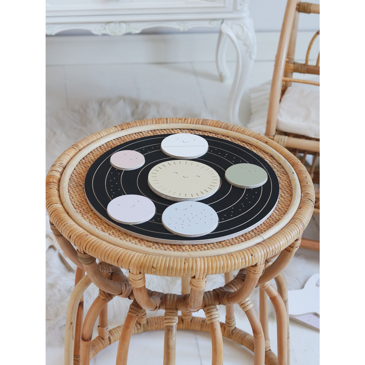 Cosmos of Emotions, wooden sorter