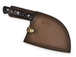 Samura Mad Bull Serbian Chef's Knife 180 mm, Marble Carbon Handle