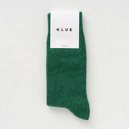 KLUE Merino Wool socks plain | Forest Green