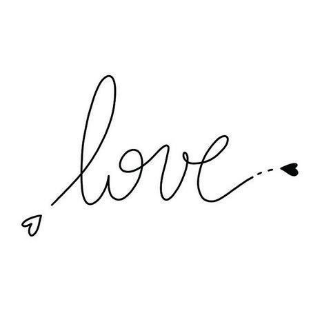 Temporary tattoo: Love heart