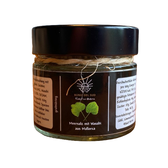 Sea salt with wasabi from Mallorca