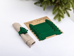 Christmas napkin rings CHRISTMAS TREE