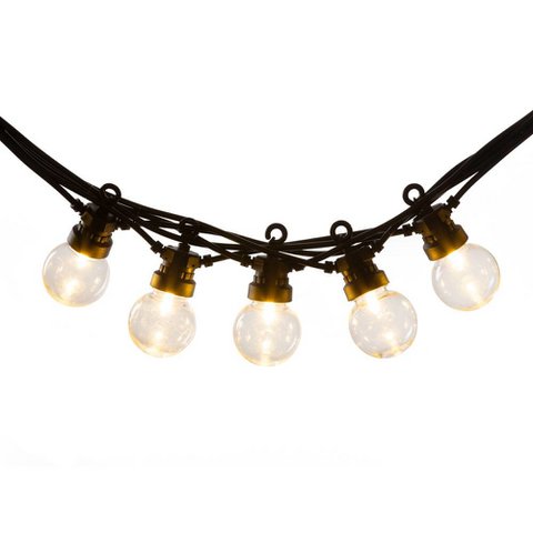 Regular Patio Lights Round Bulbs