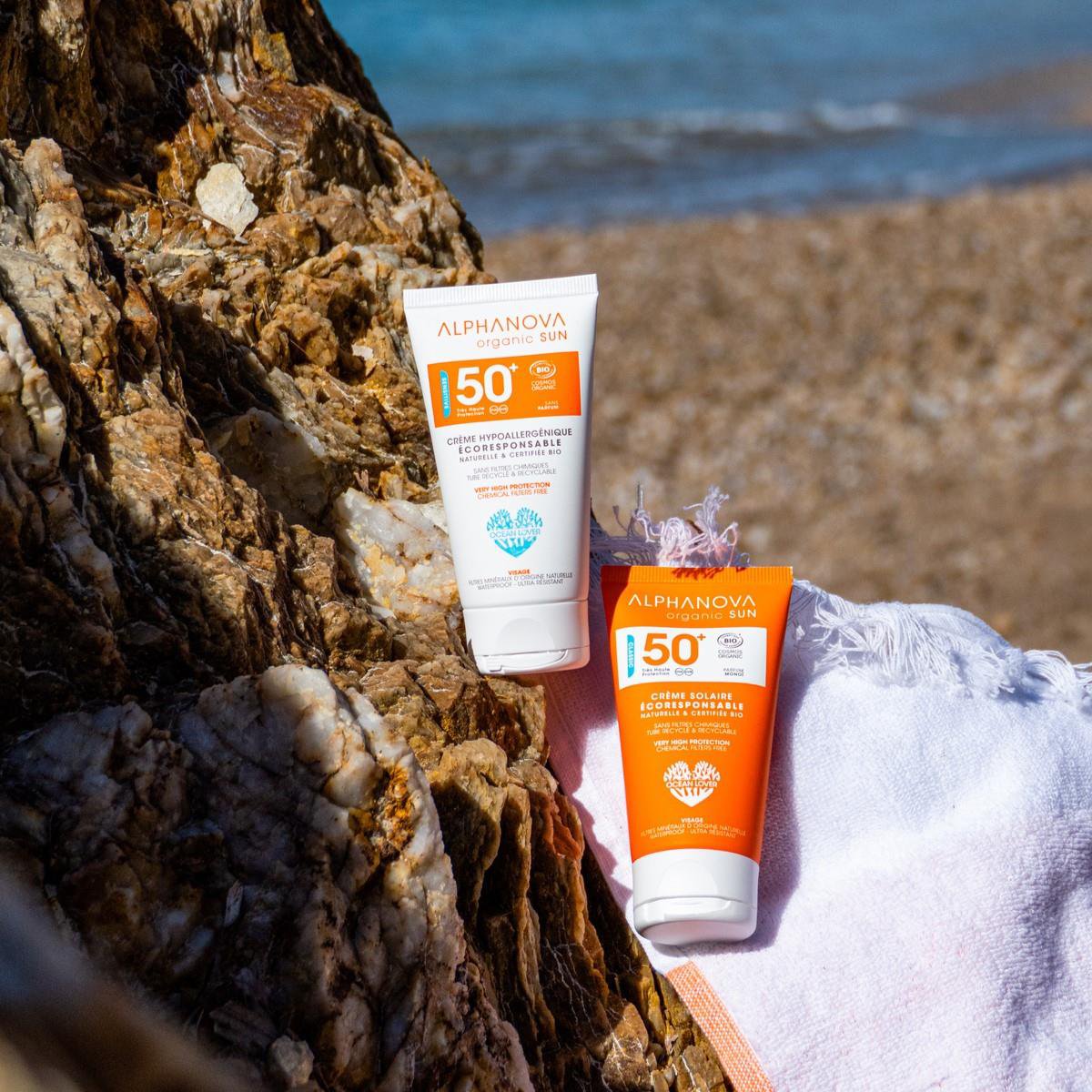 ALPHANOVA SUN BIO SPF 50+ Sonnenschutz-Gesichtscreme 50 g Parfüm Mono ¯