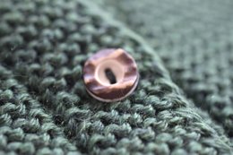 Cardigans for newborns and babies made from 100% finest merino wool - spruce - the perfect gift for a birth
