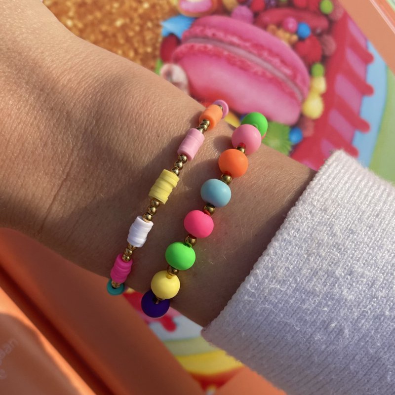 Bracelet | Colorful beads