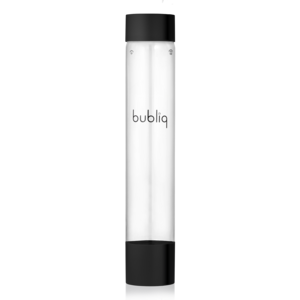 Matte black bottle for bubliq drink carbonator