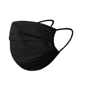 Waschbare Mundmaske Schwarz