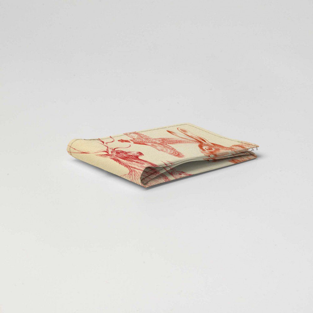 ANIMALS Tyvek® cardboard wallet / purse