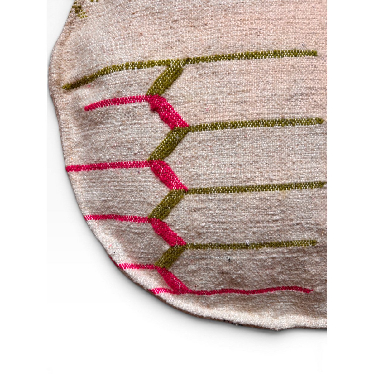 Bodenkissen - Colorful Line Round - Tahla