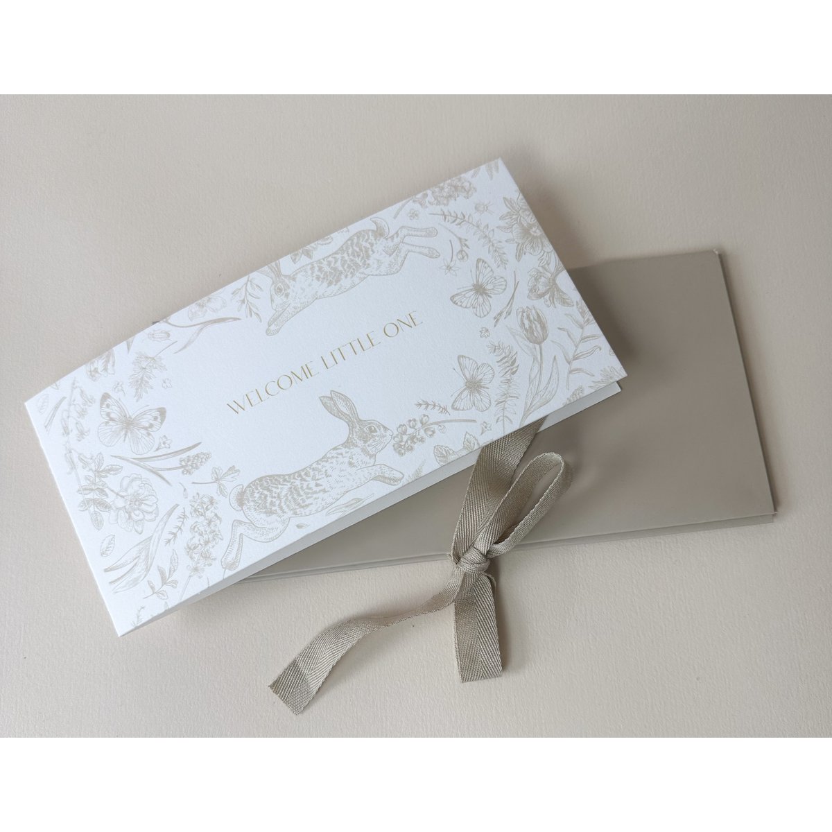 Greeting card / Welcome little one
