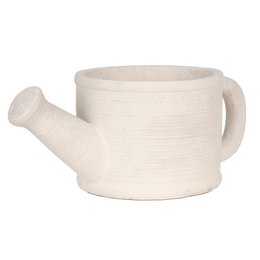 Bloempot Gieter 27x15x11 cm Grijs Steen Plantenpot