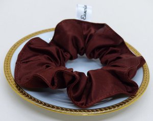 Scrunchie Satin Terracotta
