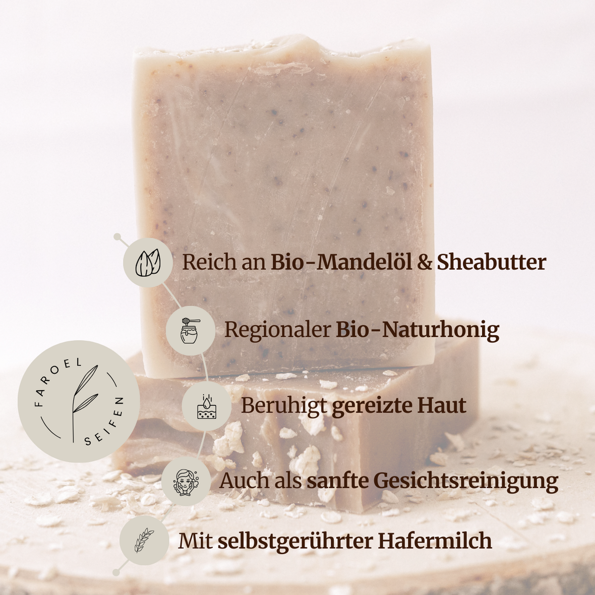 'Oat milk honey' | Hand & body soap