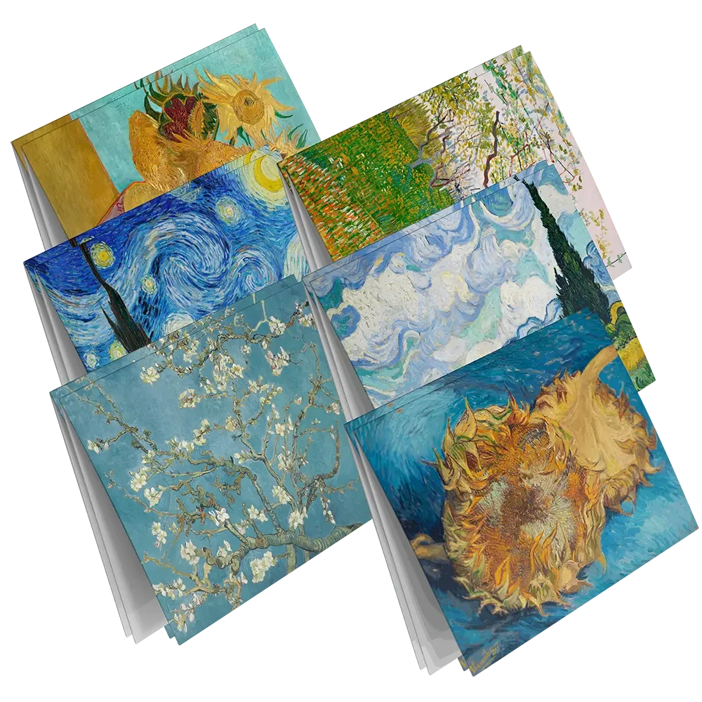 Lykønskningskortsæt Van Gogh